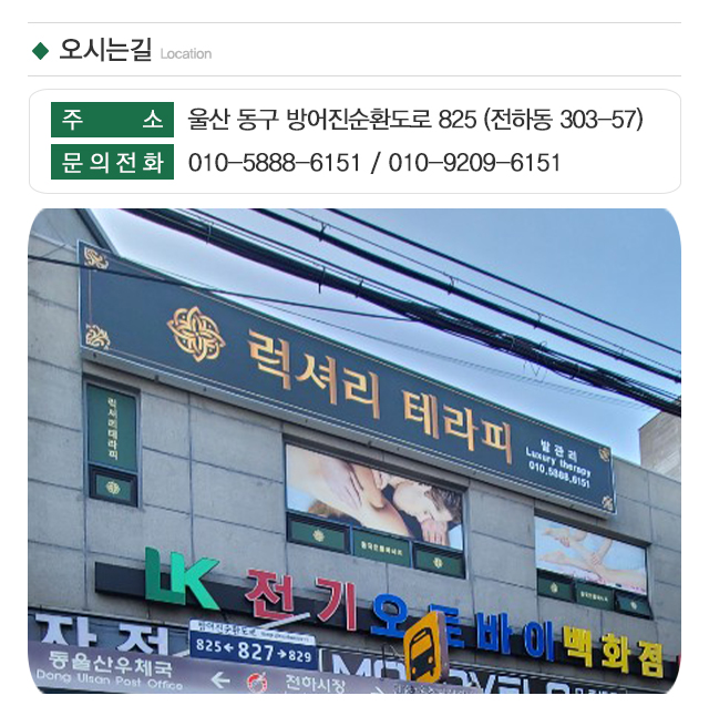 럭셔리테라피_주소